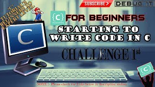 #6 C Challange 1st | By Team Debug It