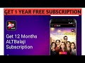 Get Free ALT Balaji Subscription For 1 Year. New Trick To Get Free ALT Balaji Subscription !!