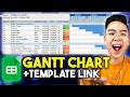How to Create a GANTT Chart in Google Sheets! *EASY w/ TEMPLATE LINK*