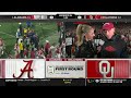 2025 College Football CFP First Round Oklahoma Vs Alabama Command Center Full Game