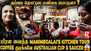 Manimegalai's Luxury Kitchen🏡1 கோடில Modular Setup..😱வீடு முழுக்க Imported தான்😯வியந்து போன Deepa