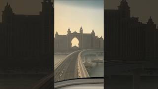 Taking Dubai Palm Monorail