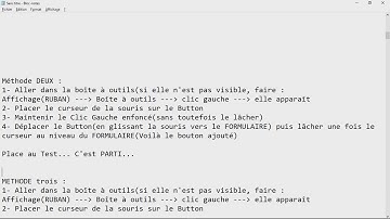 Visual_Basic 23 COMMENT AJOUTER un BOUTON au Formulaire VB.NET