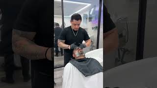 He paid me 500 for this haircut! #barber #asmr #haircut... #Shorts #el.blendecido