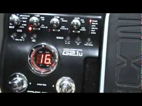 ZOOM G2.1U DEMO PART1