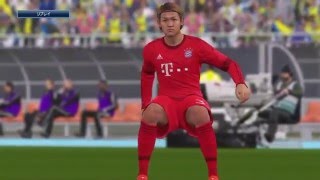 もし 日本代表の宇佐美貴史がバイエルン ミュンヘンを退団しなかったら Part5 ウイイレ16 Pes16 ビカムアレジェンド Bal Youtube