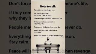 Note to self #motivation