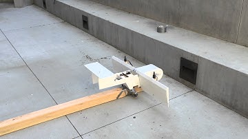 DTF Tritotor Tilwting VTOL Motor Run-Up and Wing Tilt Test