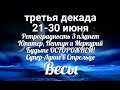 ♎ВЕСЫ с 21 по 30 июня 2021/Таро-прогноз/Таро-Гороскоп Весы/Taro_Horoscope Libra.