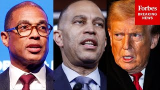 Hakeem Jeffries Accuses Trump Admin Of Weaponizing The DOJ After The Arrest Of Don Lemon