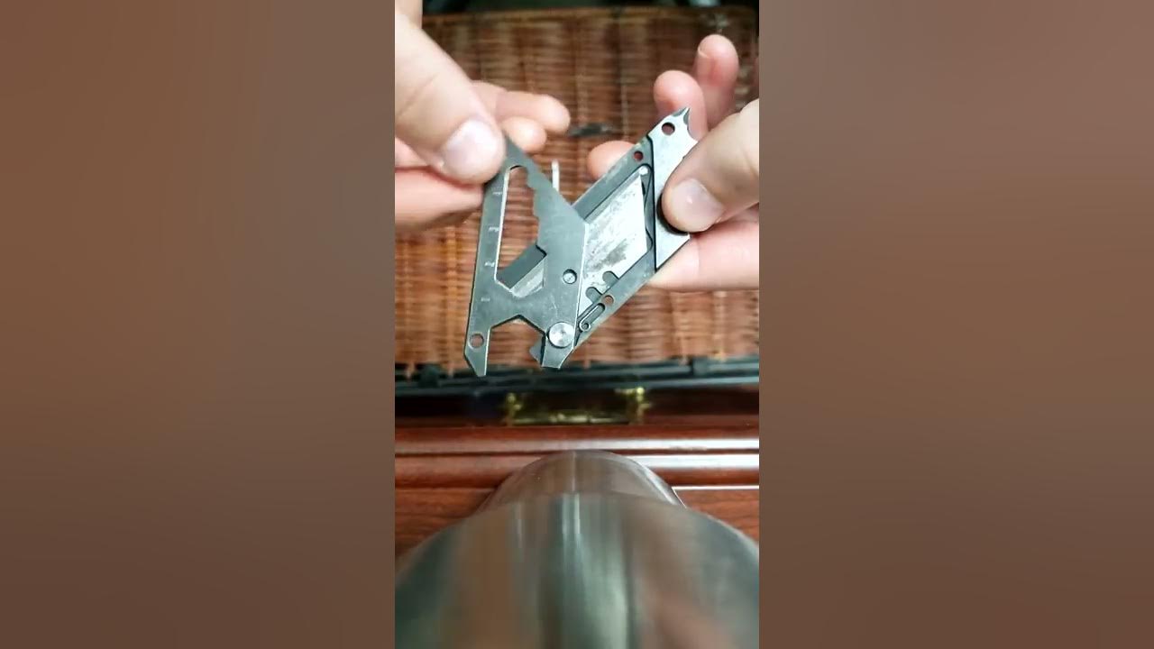 Edcfans Utility Knife MultiTool Disassembly YouTube