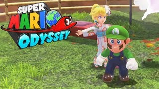 Super Mario Odyssey - Peach in the Bowser's Kingdom (Luigi Costume)