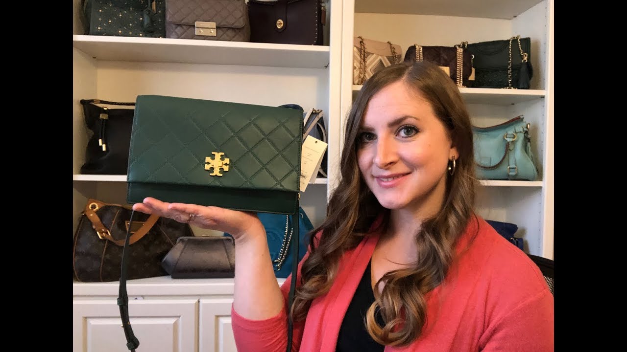 REVIEW* Tory Burch Georgia Crossbody & What Fits - YouTube