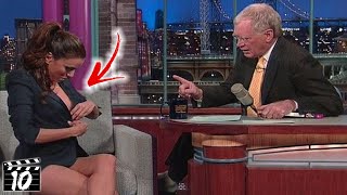 Top 10 Celebrities Who Destroyed Their Careers On Late Night Shows - Part 3