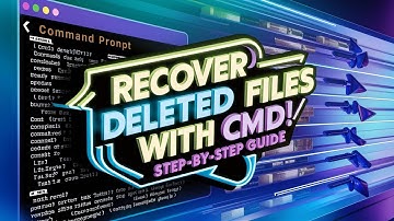 Recover Deleted Files Using CMD: Step-by-Step Guide!