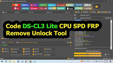 Code DS-CL3 Lite CPU SPD FRP Remove Unlock Tool #dcode #dscl3 #dcodedscl3lite