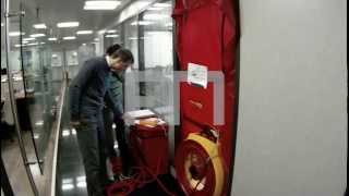 On - Side Tests EN 13829 Air Permeability and Thermal Performance Test under Dynamic Pressure