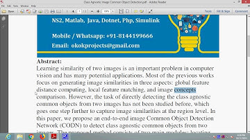 Class Agnostic Image Common Object Detection