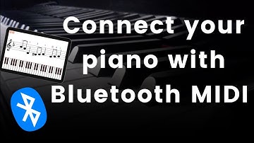 How to connect a Piano via Bluetooth MIDI with Flexy Piano and other Piano Learning Apps 📱❓
