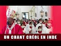 Les indiens chantent en crole lors dune visite dun hatien  chant  messe musique prire