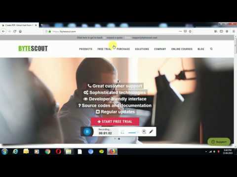 Reviewing Bytescout PDF
