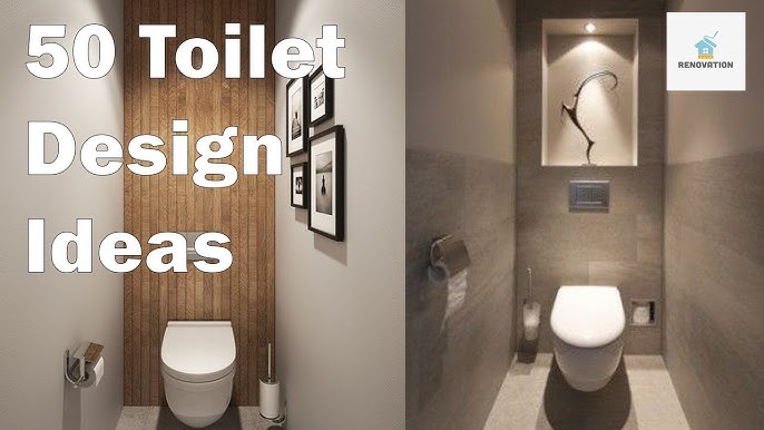 Déco de toilettes originales : 31 idées pour décorer vos WC