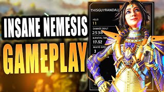 INSANE NEMESIS GAMEPLAY (EASIEST GUN TO PLAY WITH) | Apex Legends