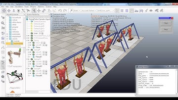 Swing Robot based on Genetic Algorithm [V-Rep]