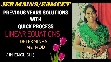 JEE MAINS/EAMCET PREVIOUS YEARS Q