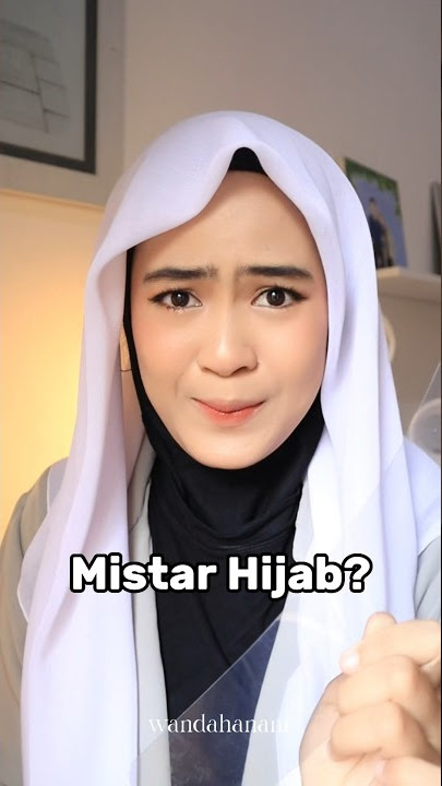 Hijab sekolah kaya hiab Wedding || Trend Hijab jadul #hijabhack