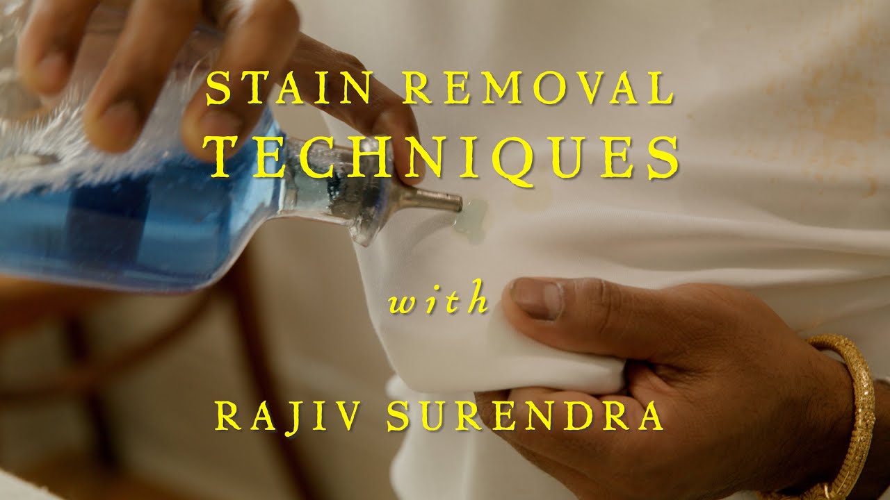 Stain Removal Techniques with Rajiv Surendra A Complete Guide