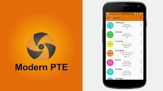 App to Study Periodic Table of Elements - Modern PTE - V.1.0.0 screenshot 5