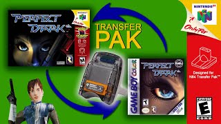 Transfer Pak - PERFECT DARK, N64-to-GBC unlockables and secrets #TransferPak #N64 #GBC
