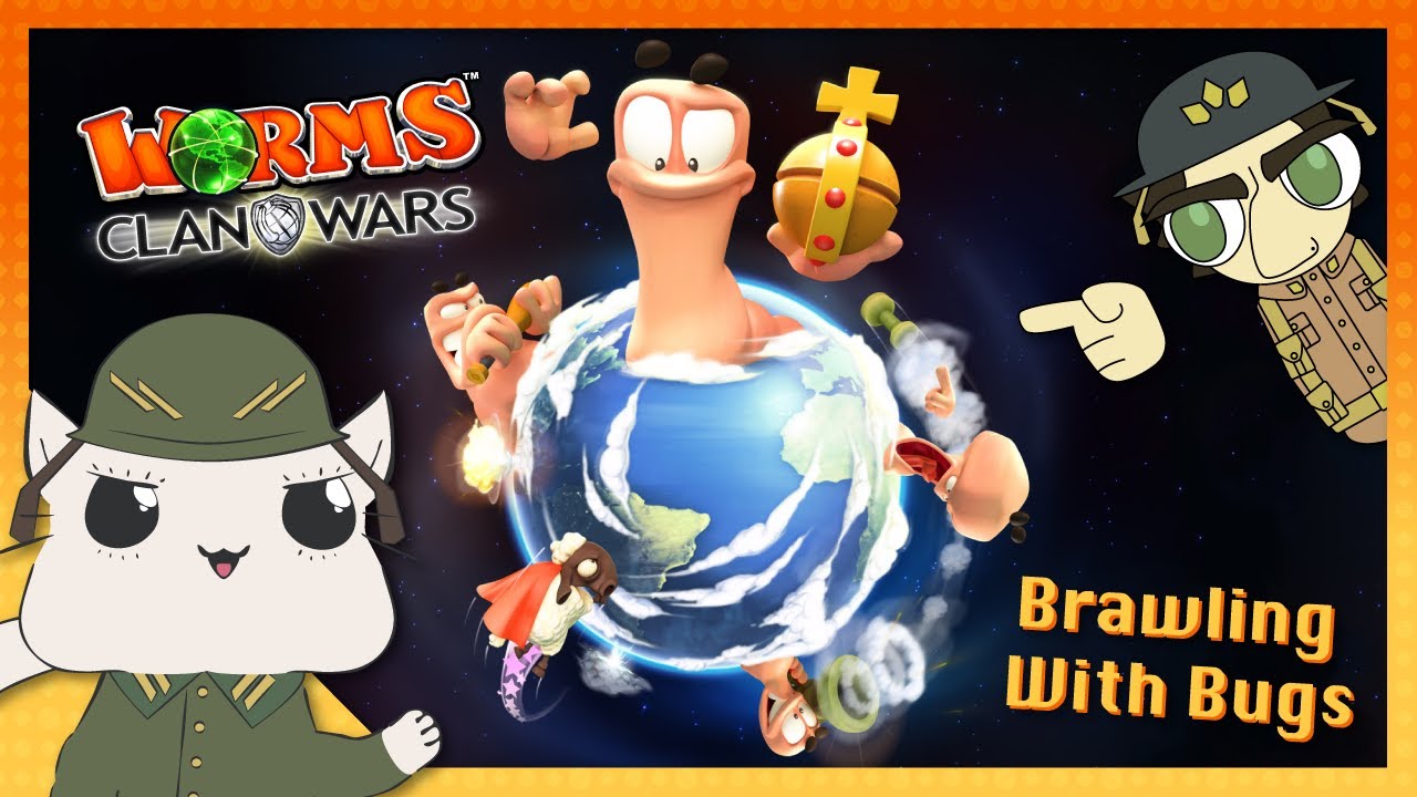 Brawling With Bugs in "Worms Clan Wars" - Coin Slot
