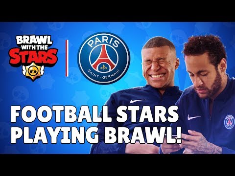 Paris Saint-Germain Stars play Brawl Stars