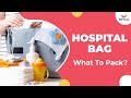 Hospital bag for labor  delivery  hospital bag delivery checklist  mylo family