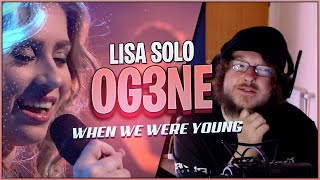Og3ne Reaction | OG3NE – When We Were Young REACTION three times a lady LIVE