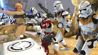 Greatest CLONE WARS Invasion EVER! - Men of War: Star Wars Mod Battle Simulator