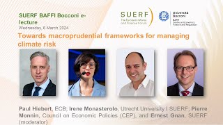 SUERF Bocconi Webinar - Macroprudential strategies for managing climate risk - ECB Report - 20240306