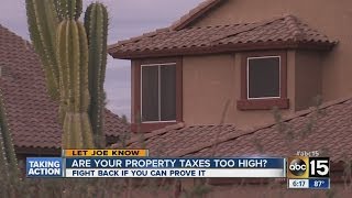 Property taxes too high