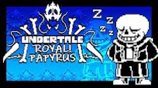 Pacifist Sans Fight - Royal!Papyrus [Animation] (Old) {Jbug Reupload}