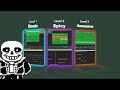 I Remix 3 Levels of Megalovania--Timed Challenge!