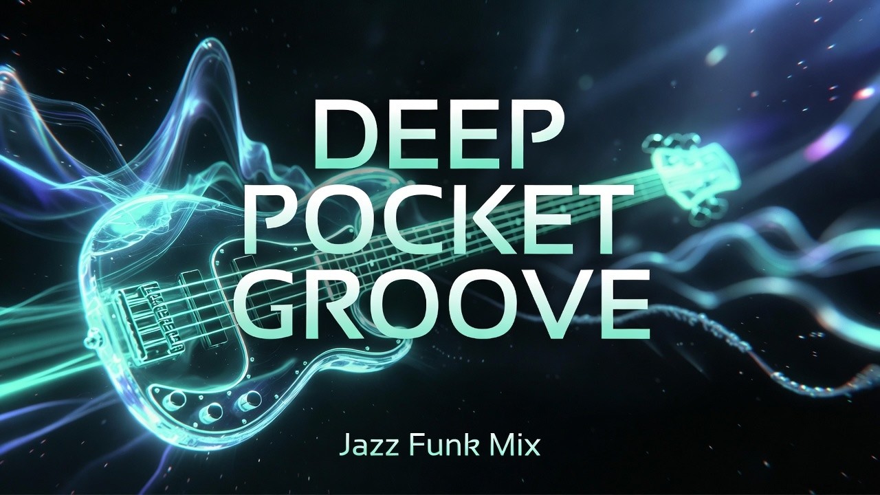 Джаз-фанк с мощным грувом (Deep Pocket Mix) | Плавный бас и инструментальная музыка в стиле Deep ...
