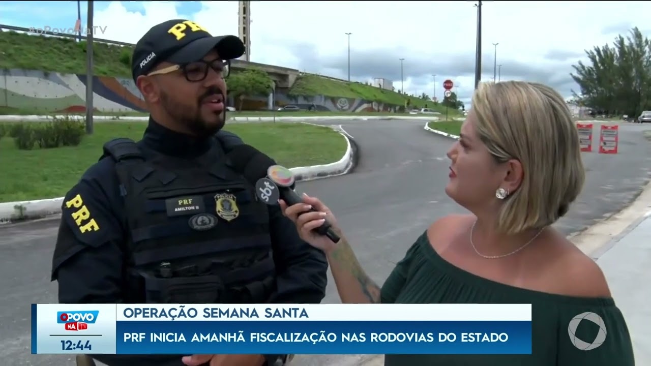 Operação Semana Santa: PRF inicia amanhã fiscalização nas rodovias do estado - O Povo na TV