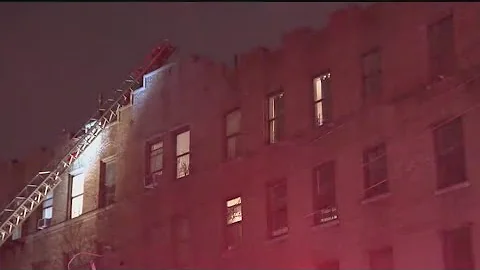 Dozens without a home as a fire rips through a building
