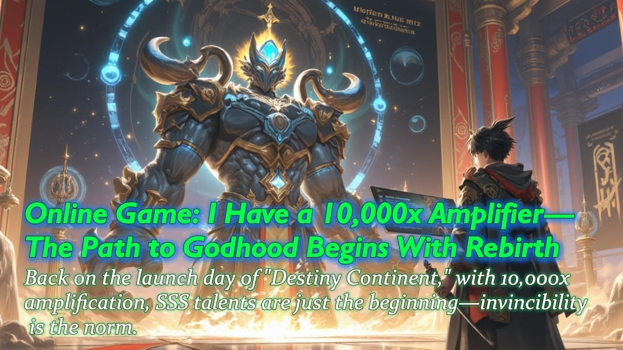 Online Game: I Have a 10,000x Amplifier—The Path to Godhood Begins With Rebirth