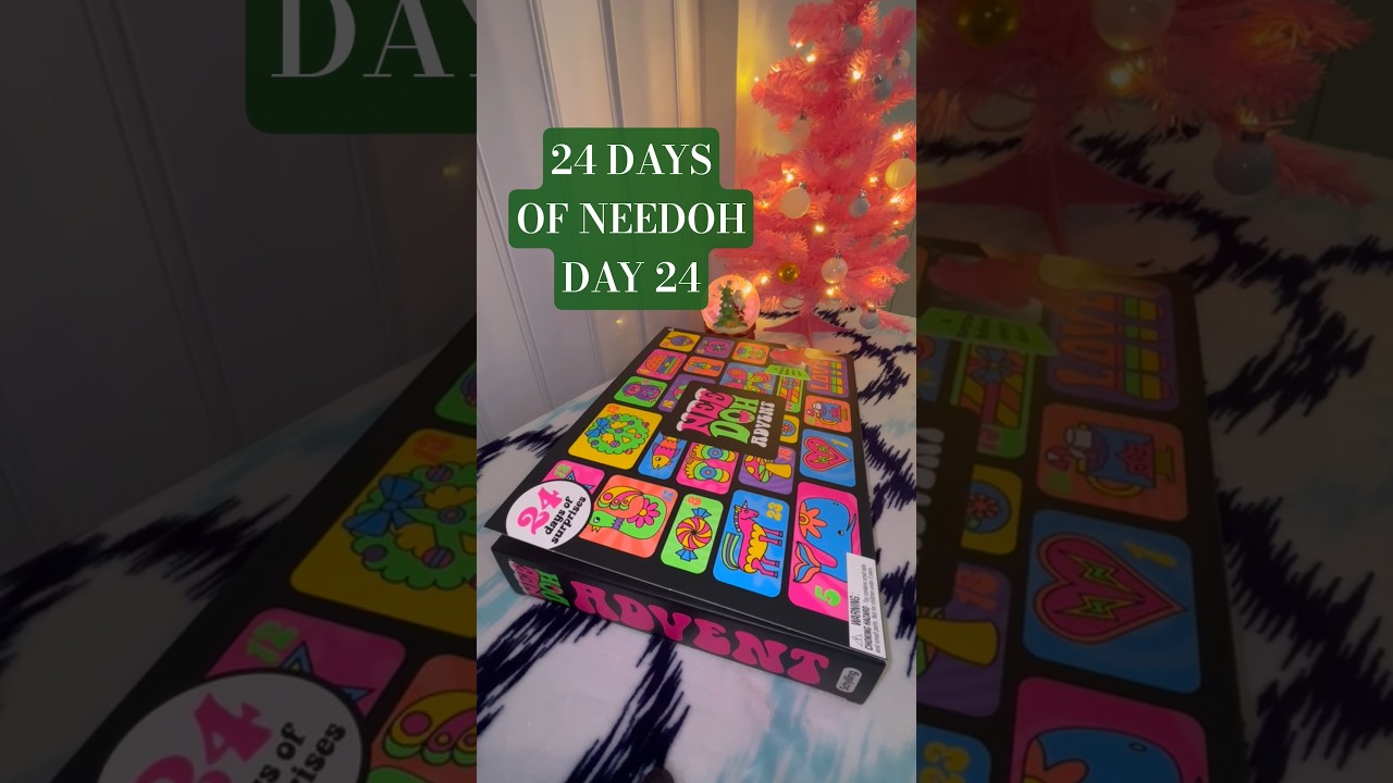 24 DAYS OF NEEDOH ADVENT CALENDAR! DAY 24 🎅🏼 