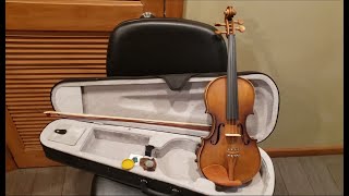 Glarry GV302 Violin - Beautiful Maple Wood & JuJube Wood Unboxing & Review screenshot 5