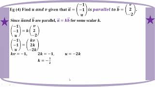 # Grade 12 Math (ch 4) Equal Vectors & Parallel Vectors