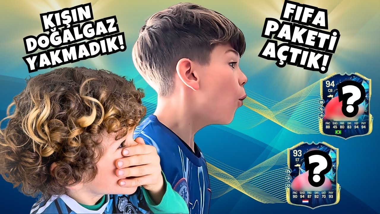 KIŞIN DOĞALGAZ YAKMADIK, FIFA 25’TE PAKET AÇTIK! | ÖMER EYMEN VE YUSUF EMRE İLE İLK PAKET AÇILIŞIMIZ